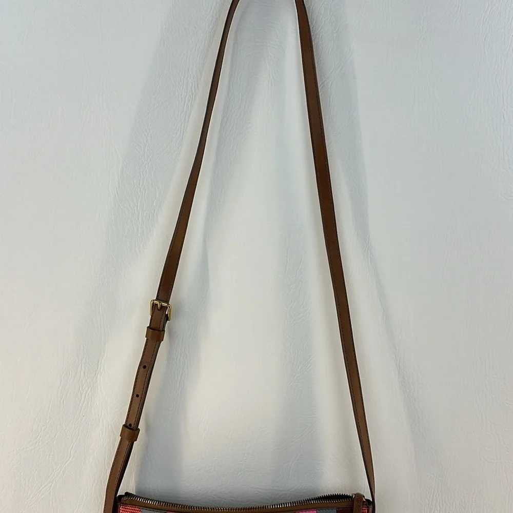 Fossil Colorful Chevron Pattern Crossbody Bag - Picture 10 of 12
